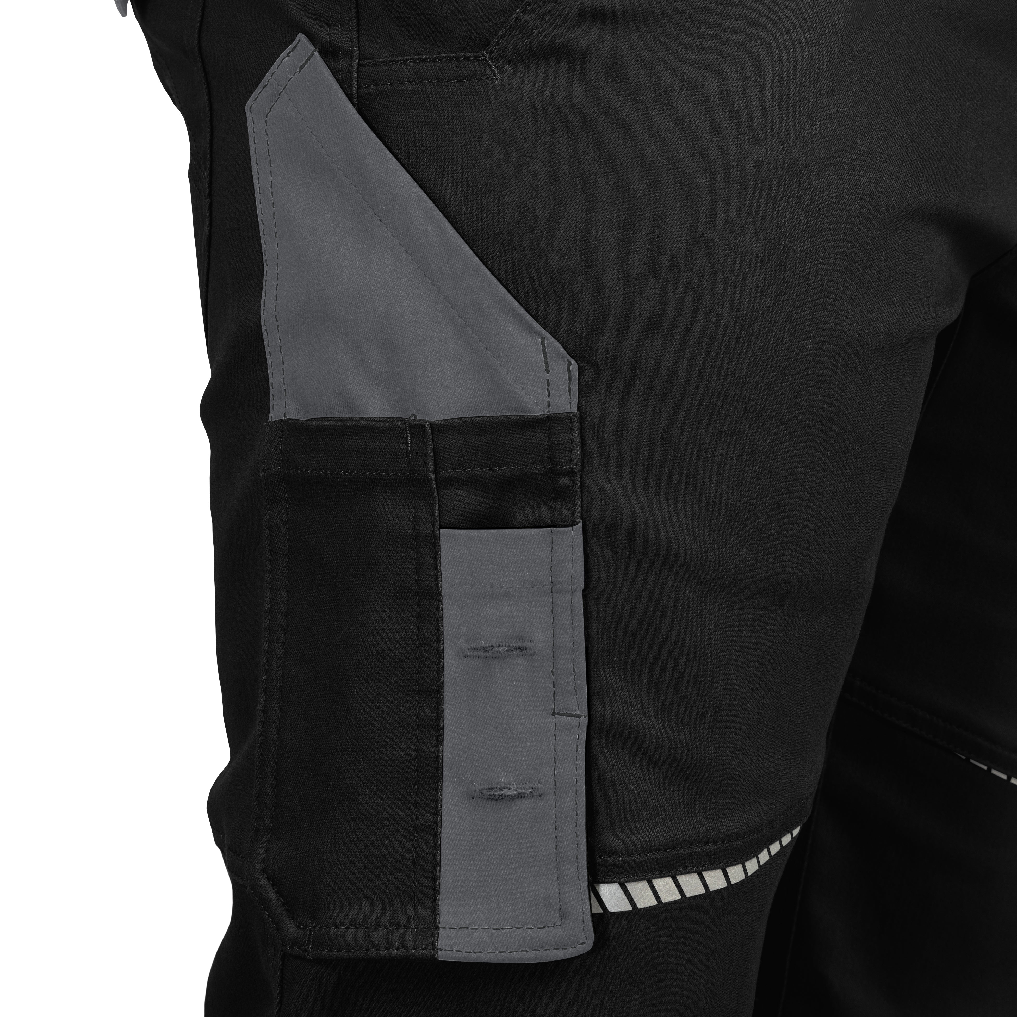 FLEX Bundhose schwarz/grau