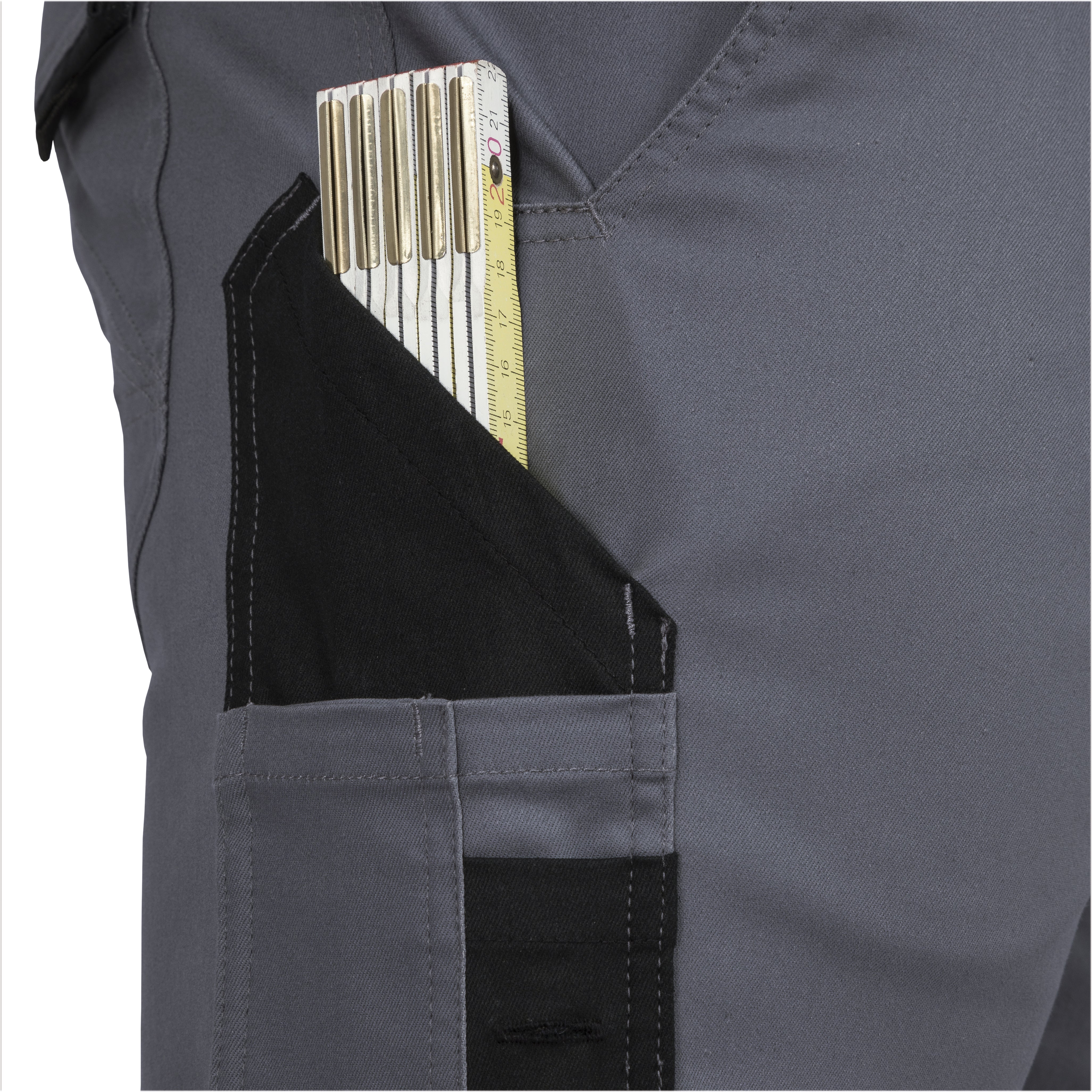 FLEX Bundhose grau