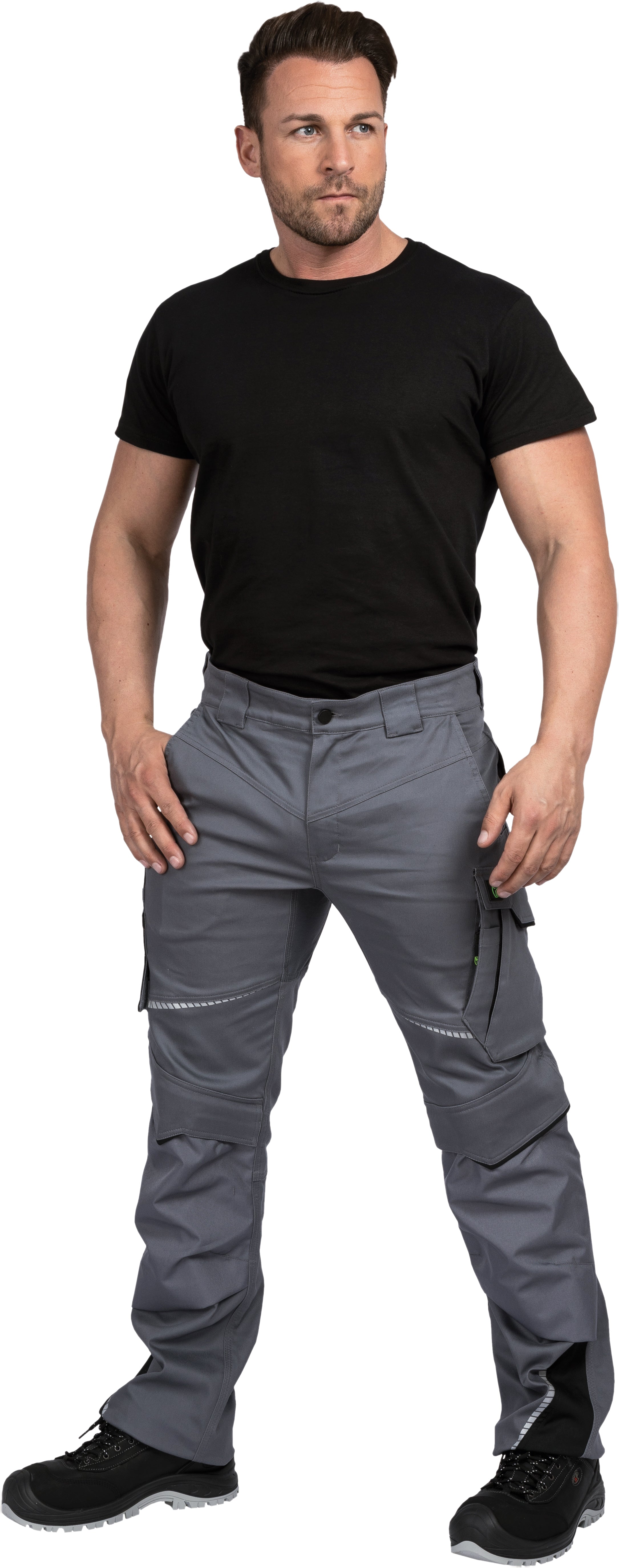FLEX Bundhose grau