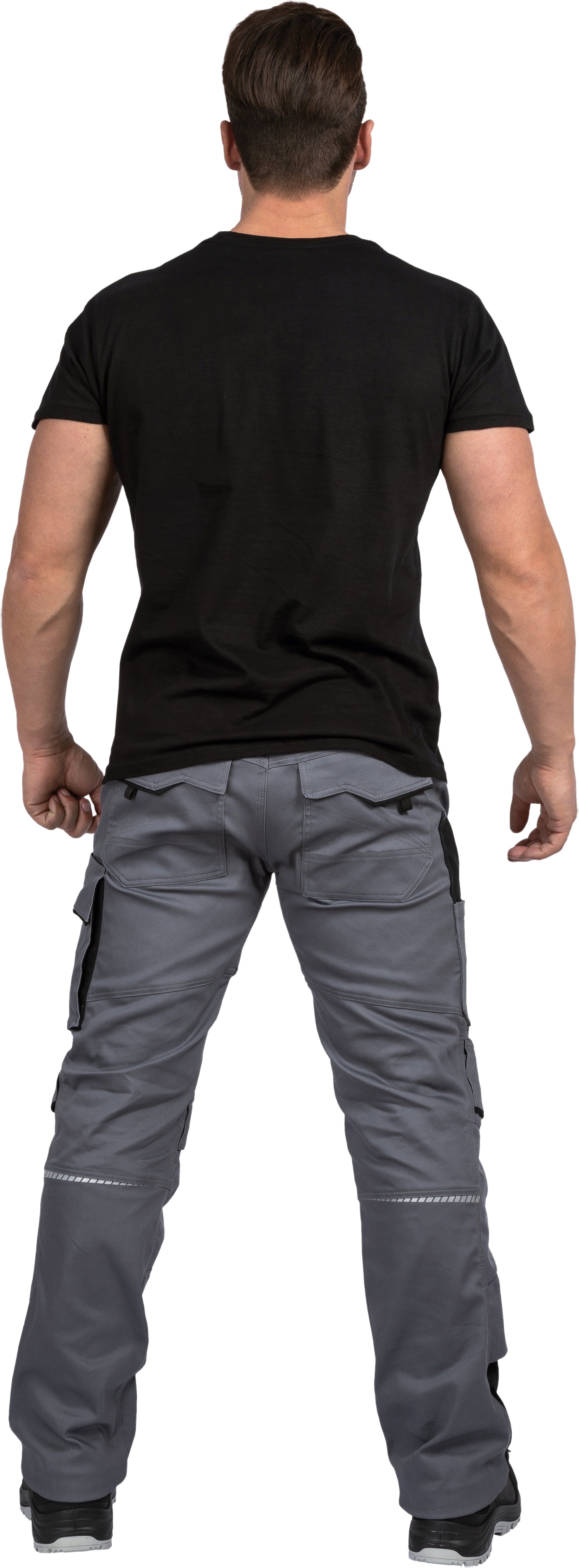 FLEX Bundhose grau