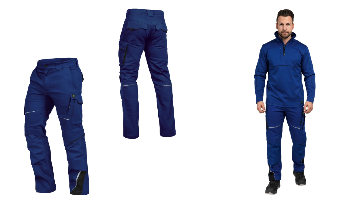 FLEX Bundhose kornblau