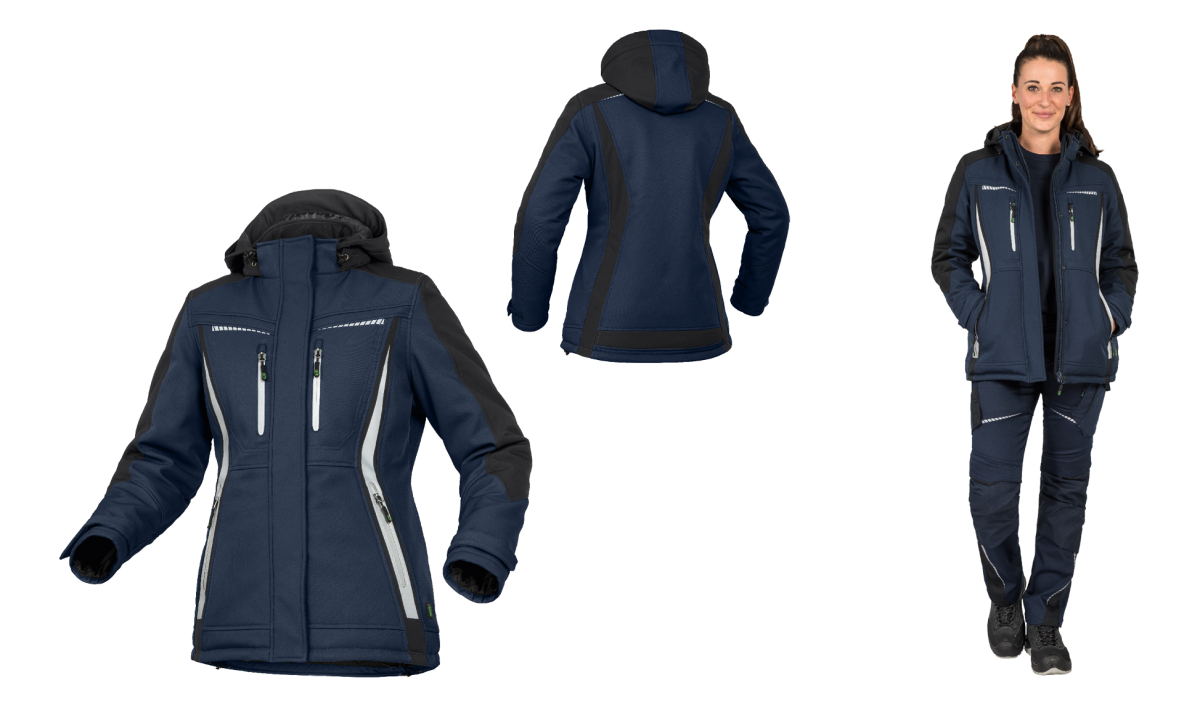 Flex Line, Winter-Softshelljacke Damen