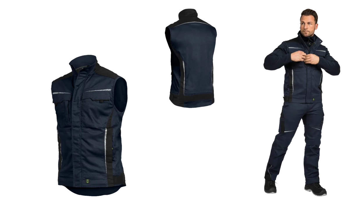 FLEX Bundweste marine/schwarz