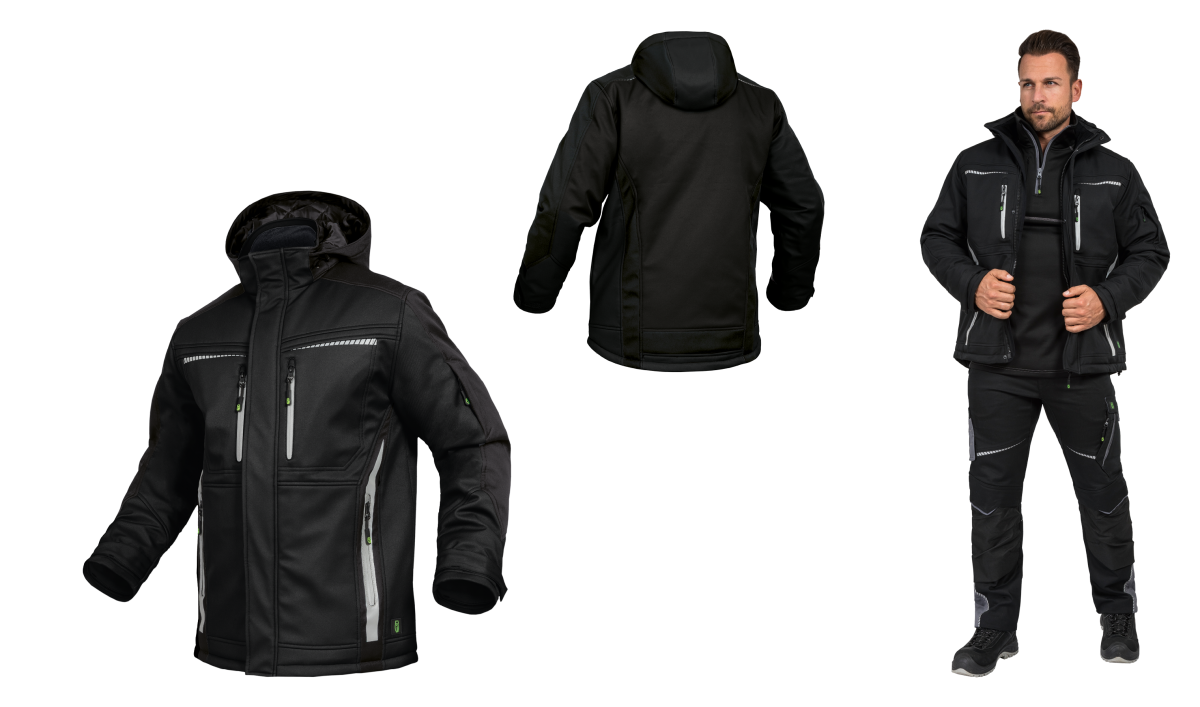 Flex Line, Winter-Softshelljacke Herren