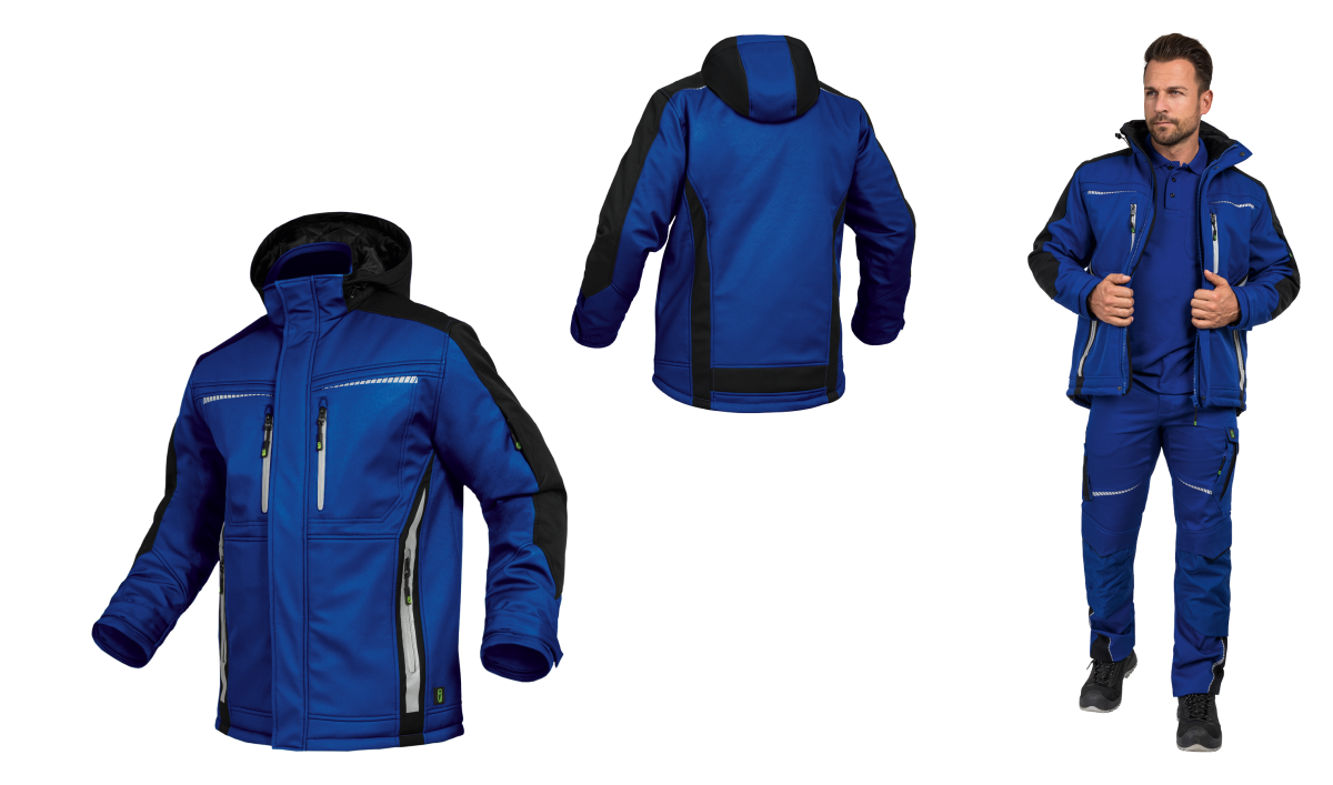 Flex Line, Winter-Softshelljacke Herren